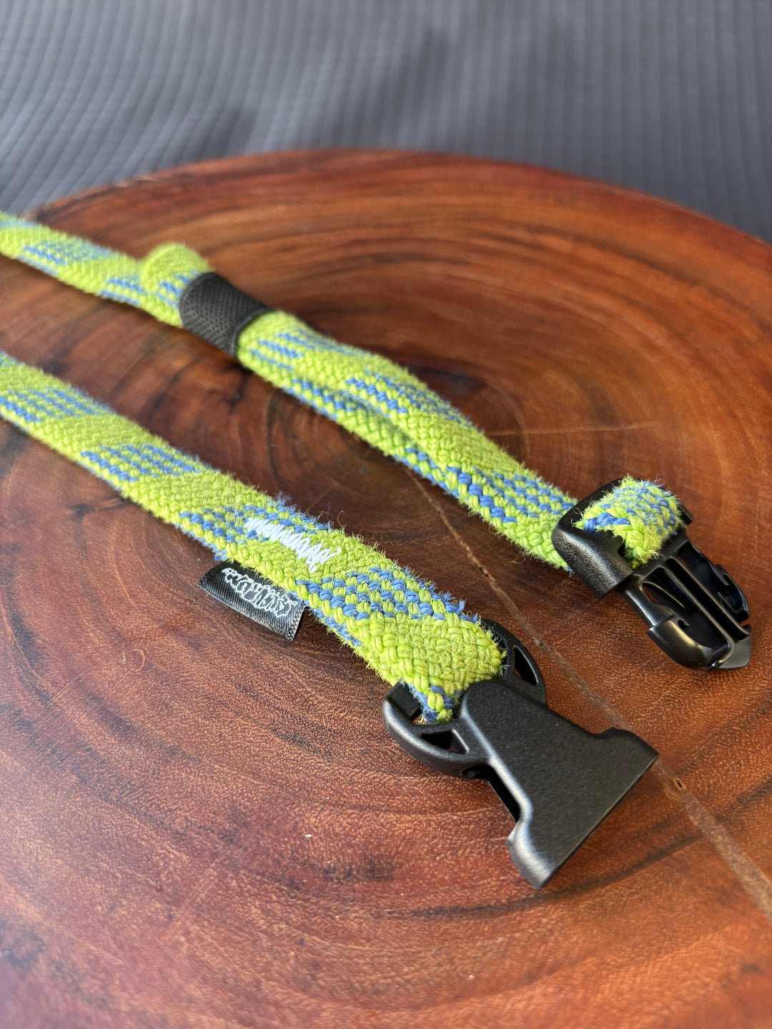 Waist loop made from climbing rope