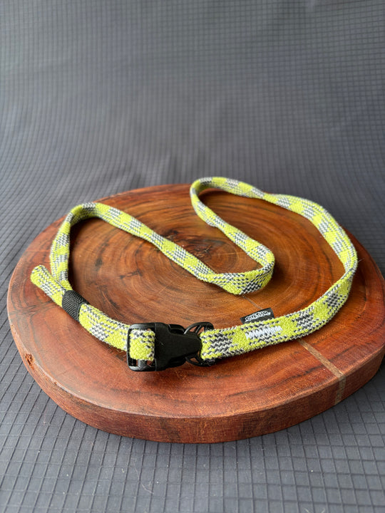 Waist loop made from climbing rope
