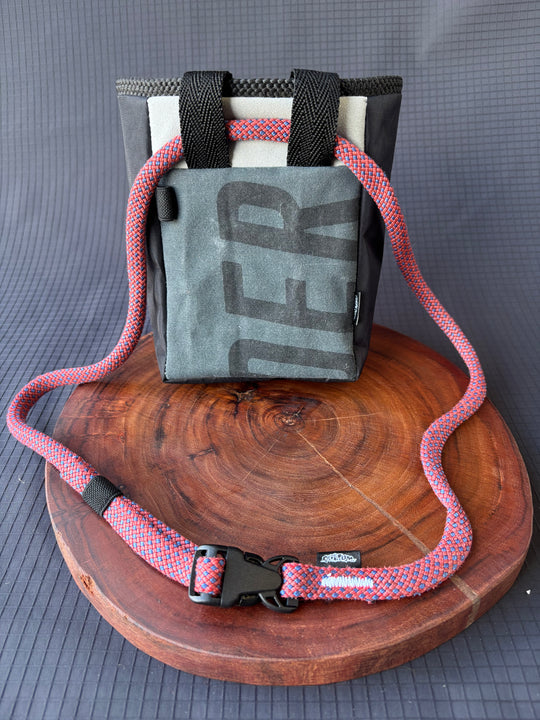 Waist loop made from climbing rope