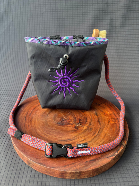 Gen 4 Chalk bag made from laminated sailcloth
