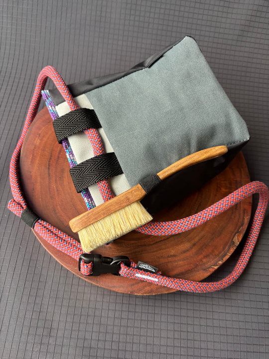 Gen 4 Chalk bag made from laminated sailcloth