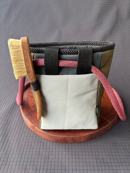 Gen 4 Chalk bag made from laminated sailcloth
