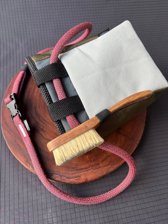 Gen 4 Chalk bag made from laminated sailcloth