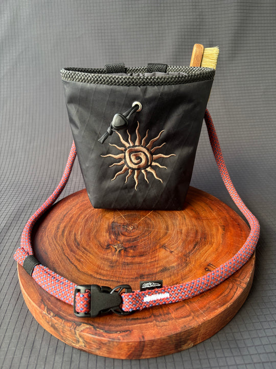 Gen 4 Chalk bag made from laminated sailcloth