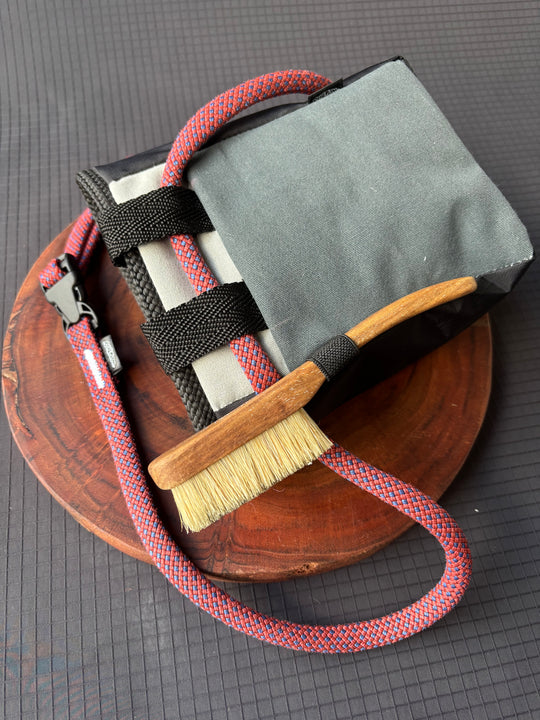 Gen 4 Chalk bag made from laminated sailcloth