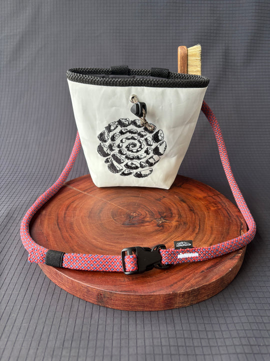 Gen 3 Chalk bag made from sailcloth
