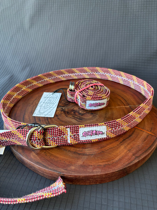Belt made from climbing rope