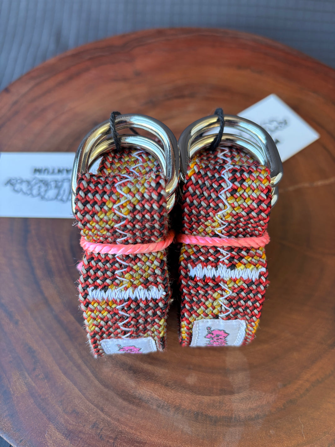 Belt made from climbing rope