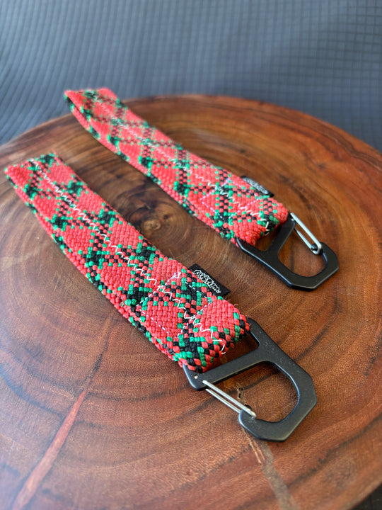 Keychain made from climbing rope