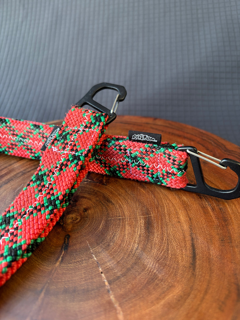 Keychain made from climbing rope