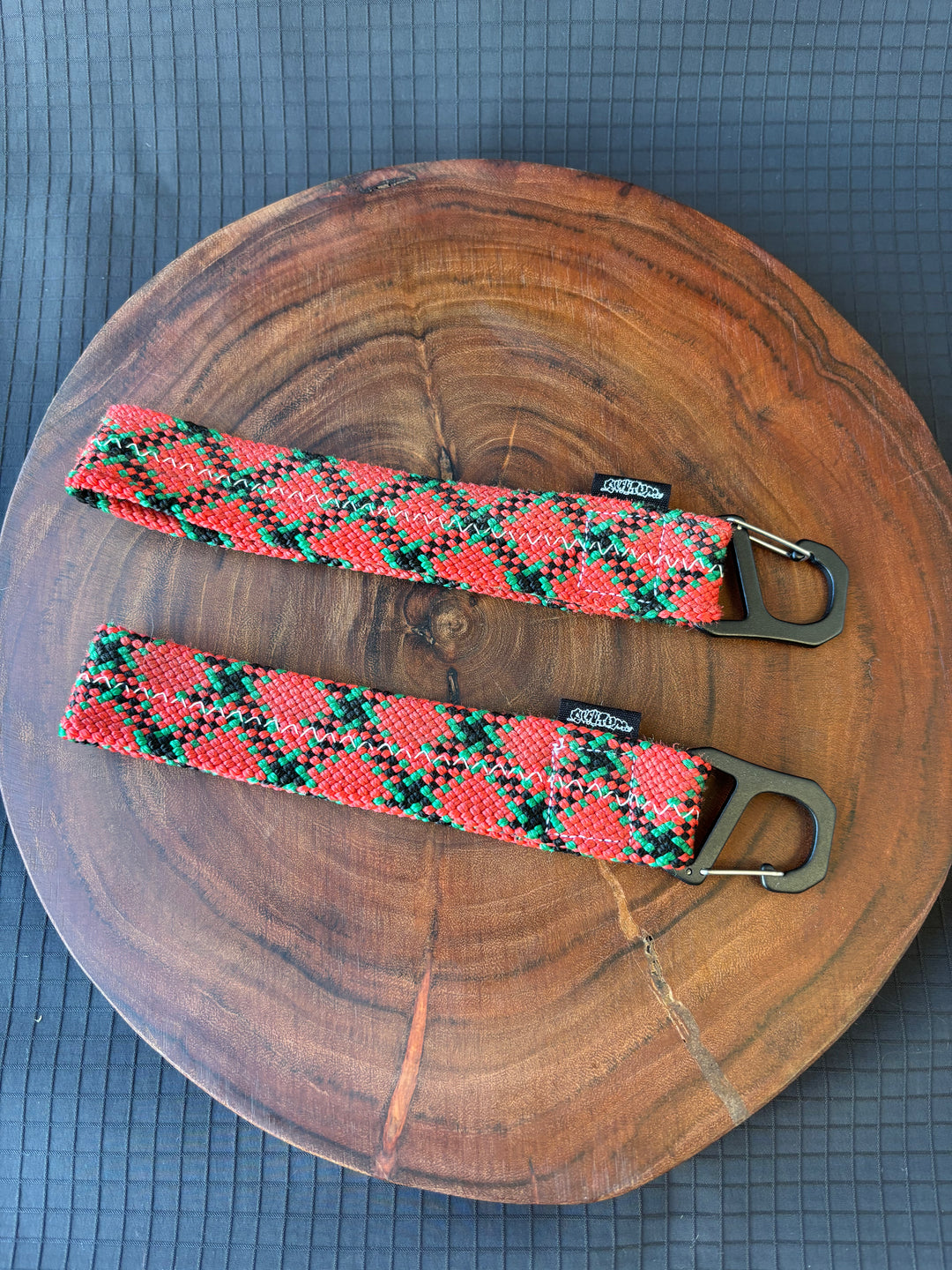 Keychain made from climbing rope