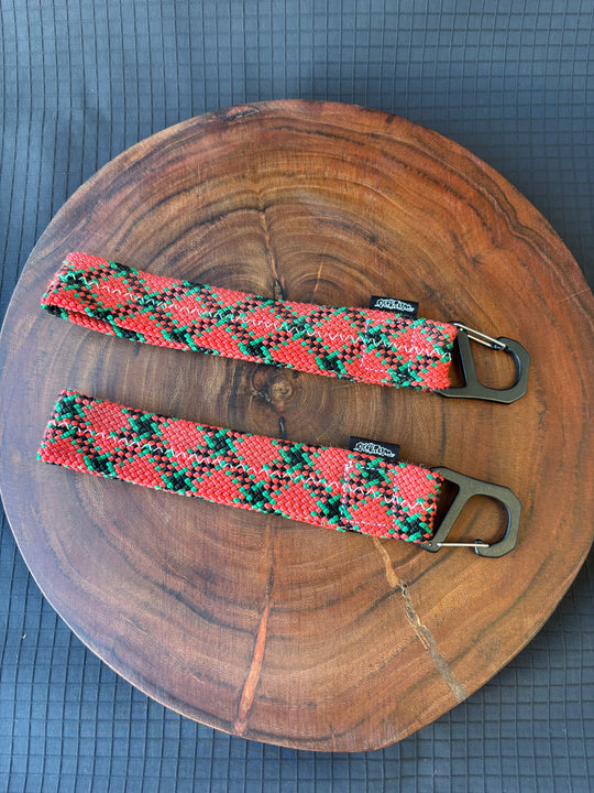 Keychain made from climbing rope