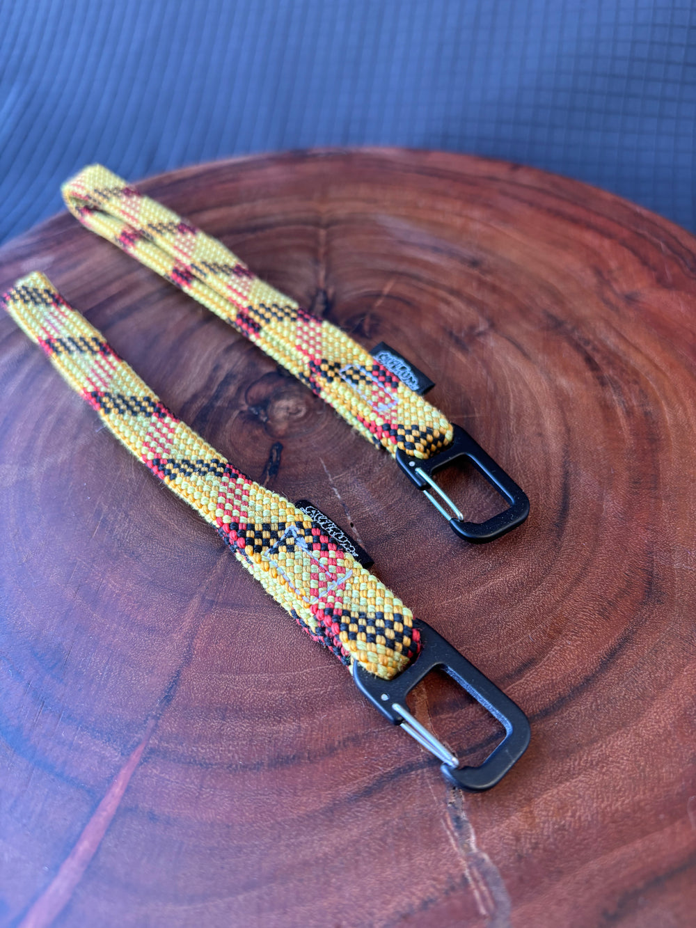 Keychain made from climbing rope