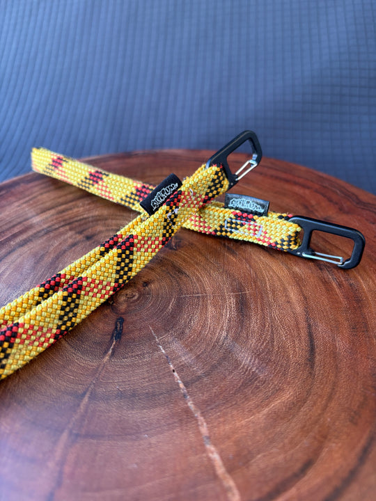 Keychain made from climbing rope
