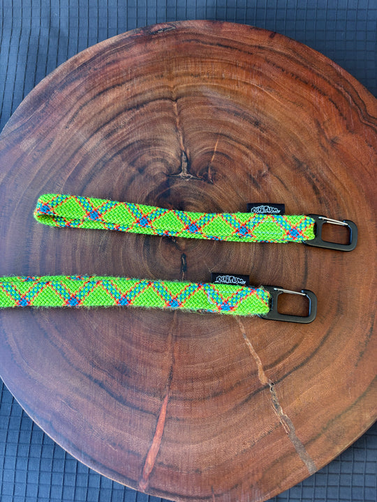Keychain made from climbing rope