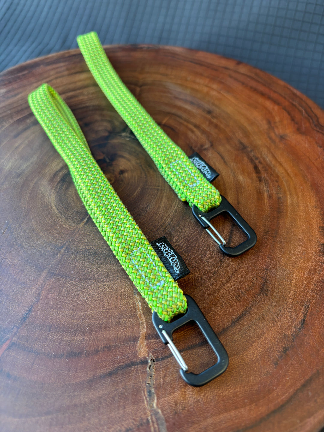 Keychain made from climbing rope