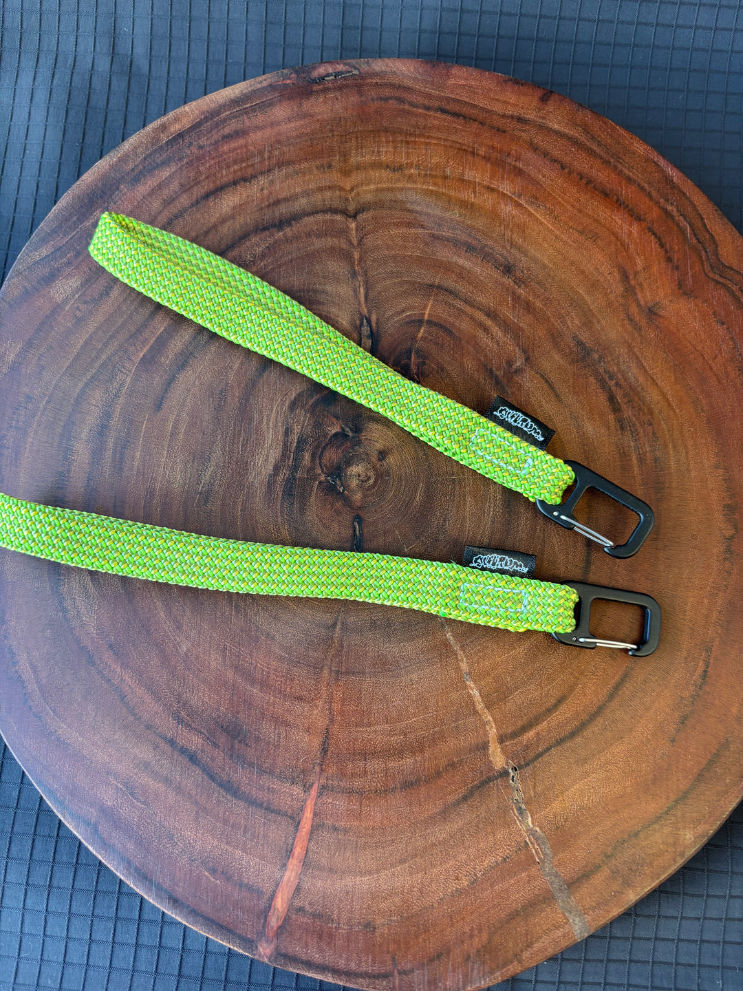 Keychain made from climbing rope