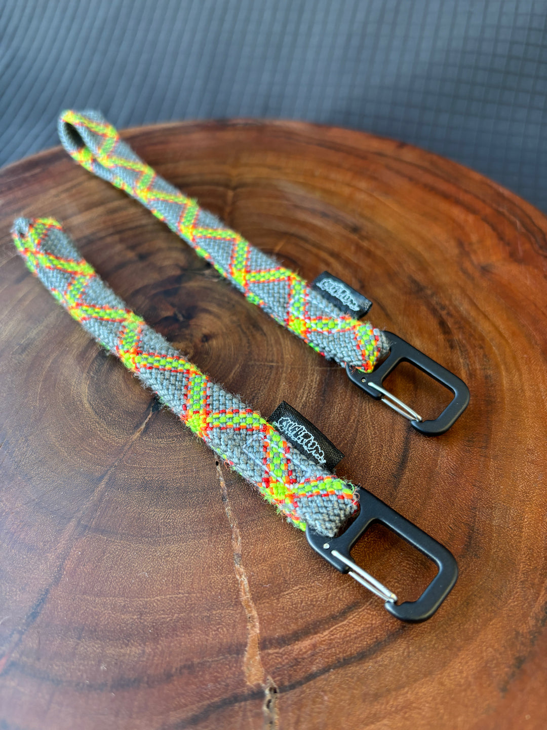 Keychain made from climbing rope