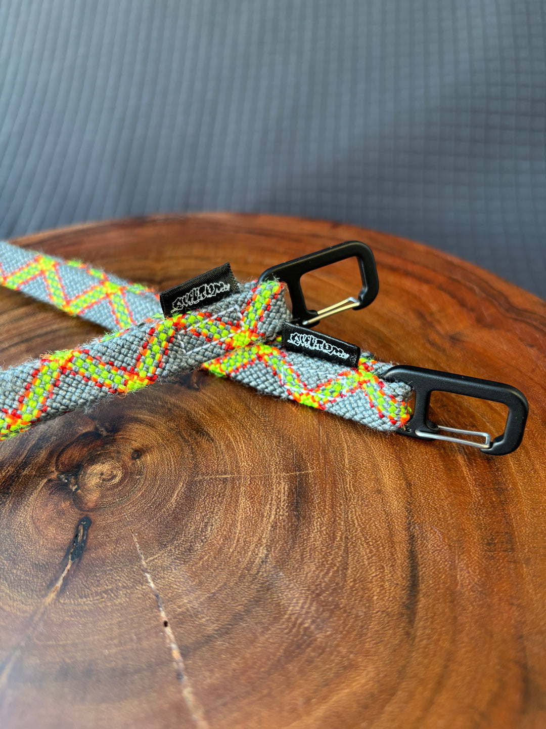 Keychain made from climbing rope