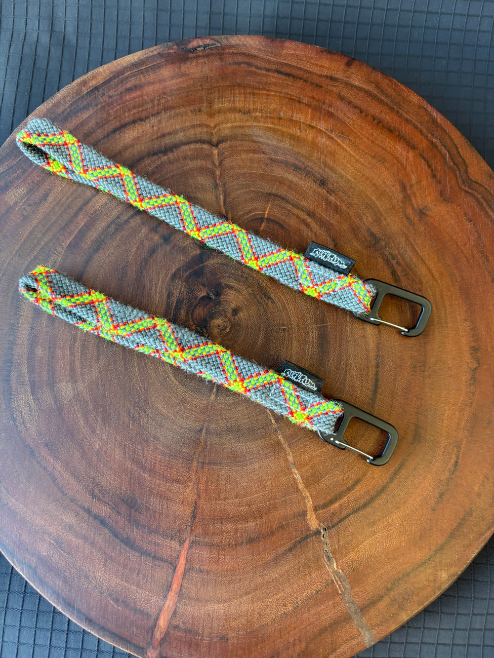 Keychain made from climbing rope