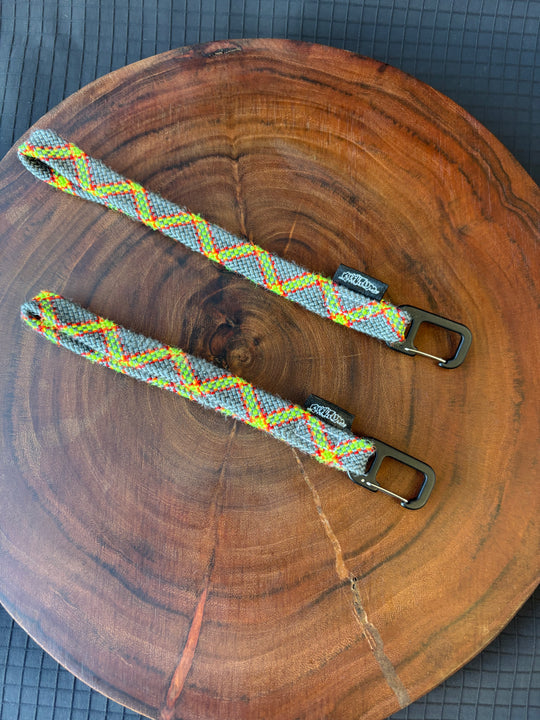 Keychain made from climbing rope