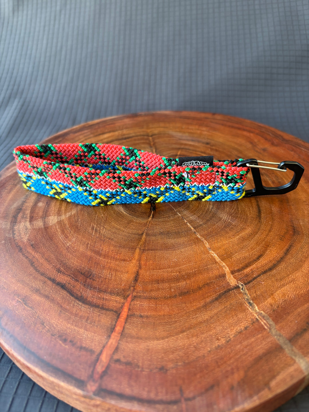 Keychain made from climbing rope