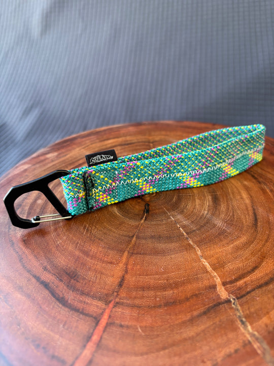 Keychain made from climbing rope
