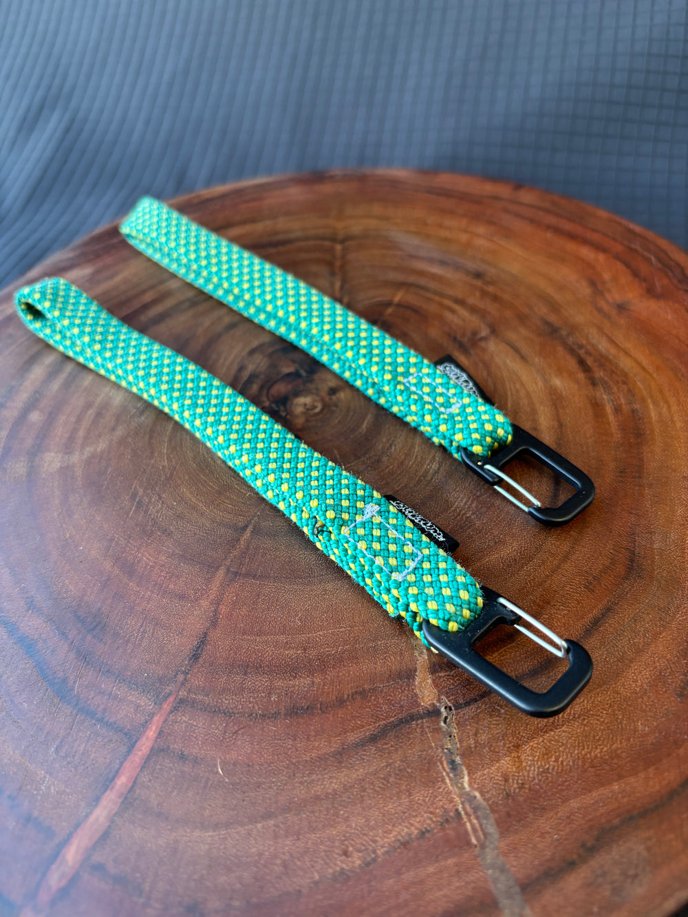 Keychain made from climbing rope