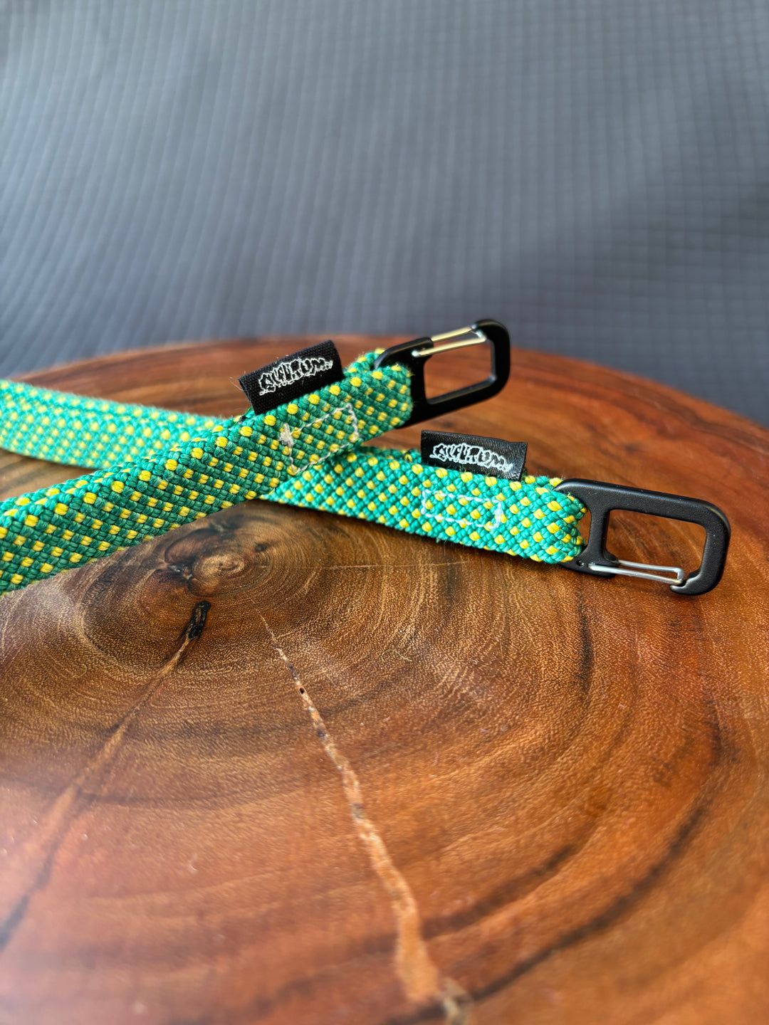 Keychain made from climbing rope