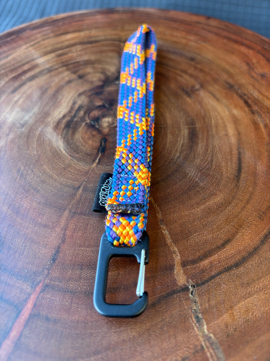 Keychain made from climbing rope