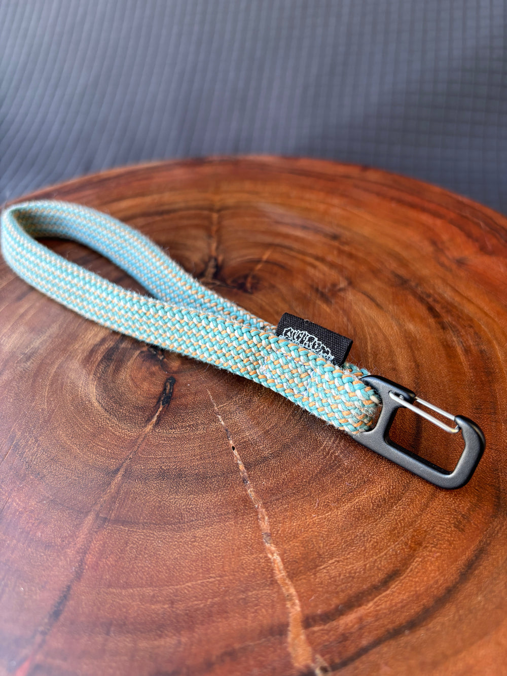 Keychain made from climbing rope