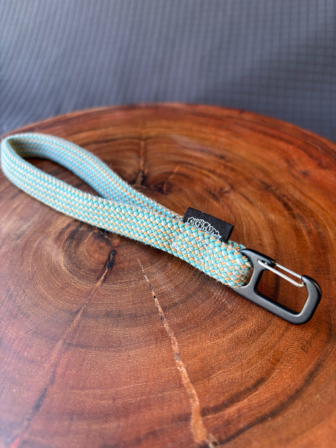 Keychain made from climbing rope