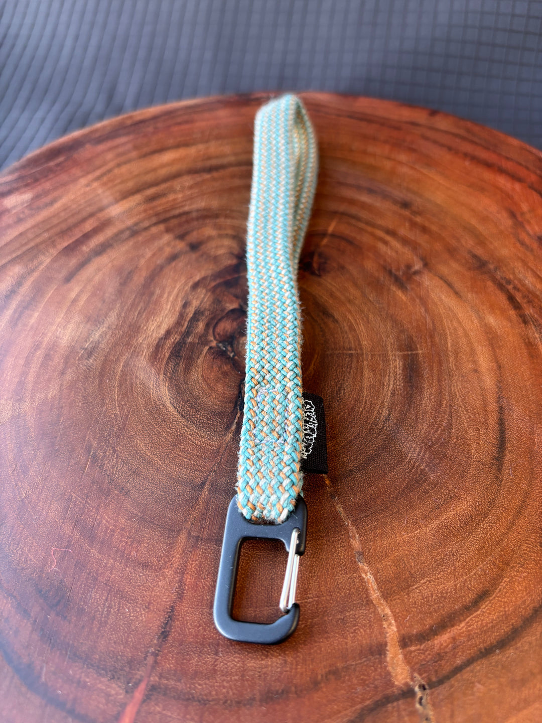 Keychain made from climbing rope