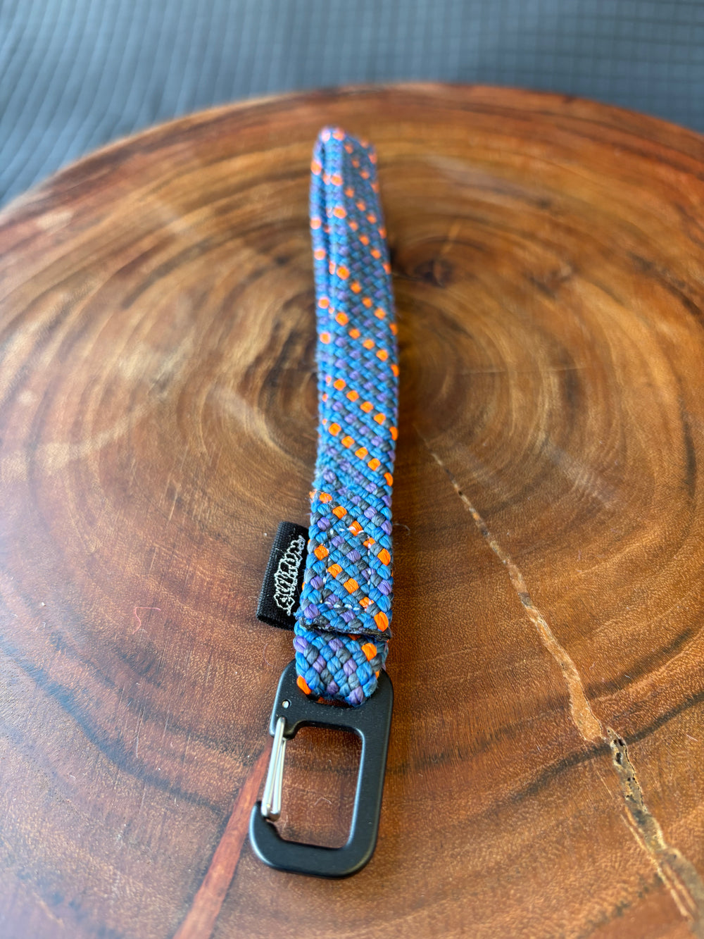 Keychain made from climbing rope