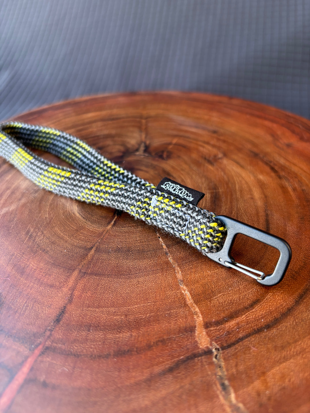 Keychain made from climbing rope