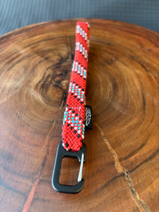 Keychain made from climbing rope