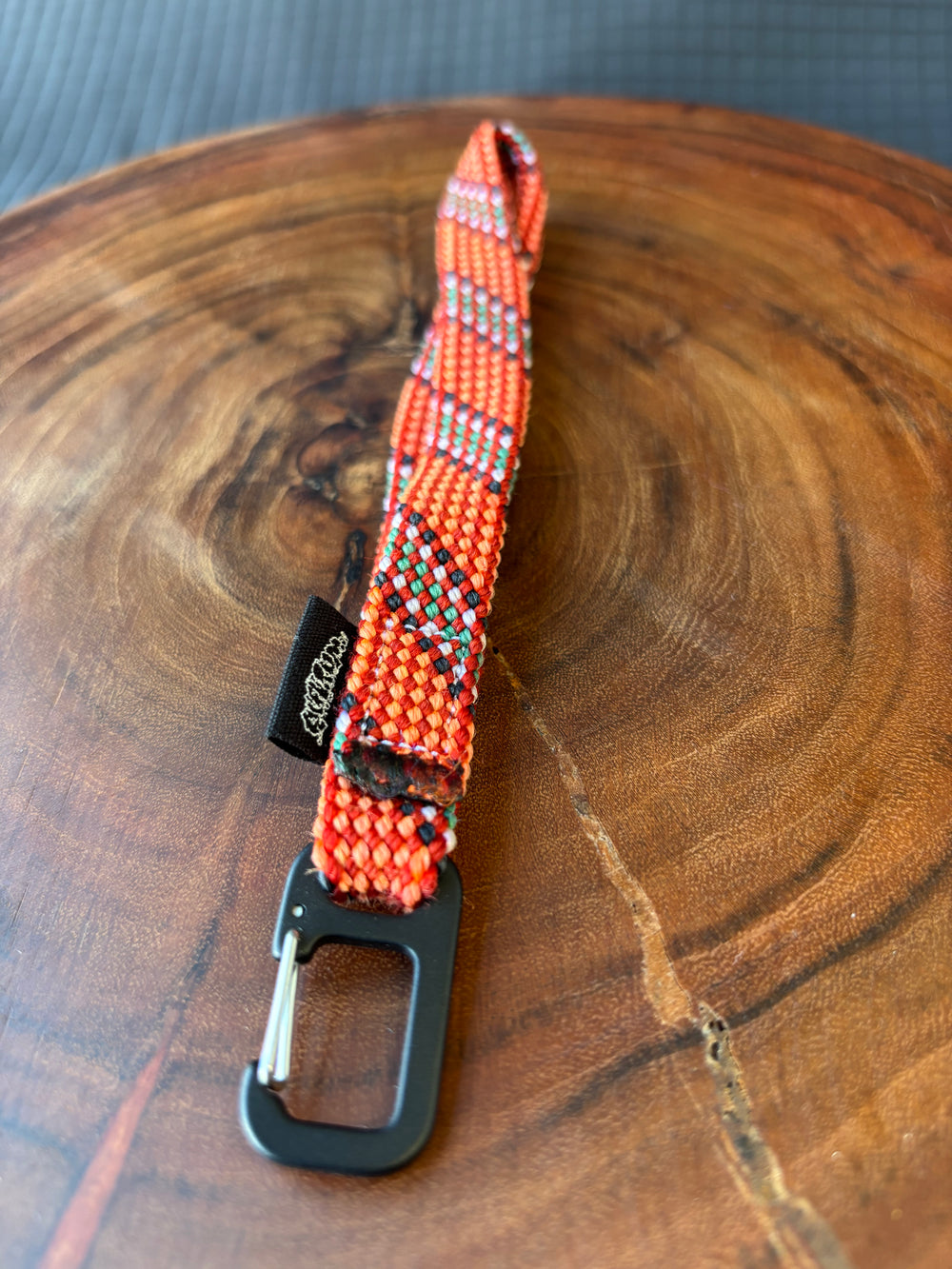 Keychain made from climbing rope
