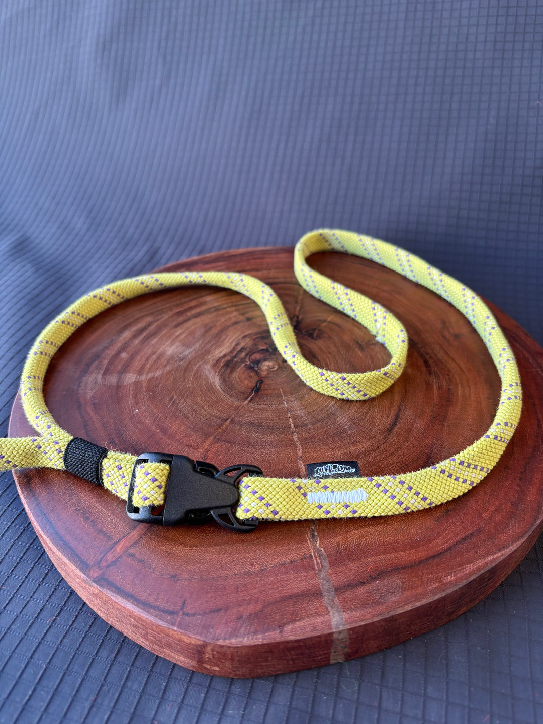 Waist loop made from climbing rope