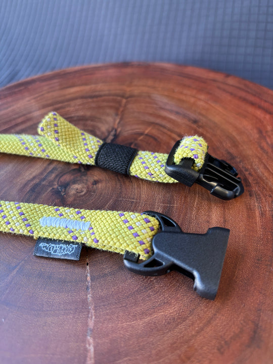 Waist loop made from climbing rope