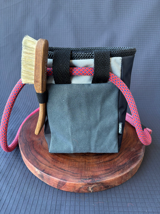 Gen 4 Chalk bag made from laminated sailcloth