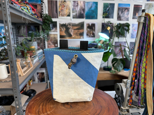 Upcycled Climbing Chalk Bag