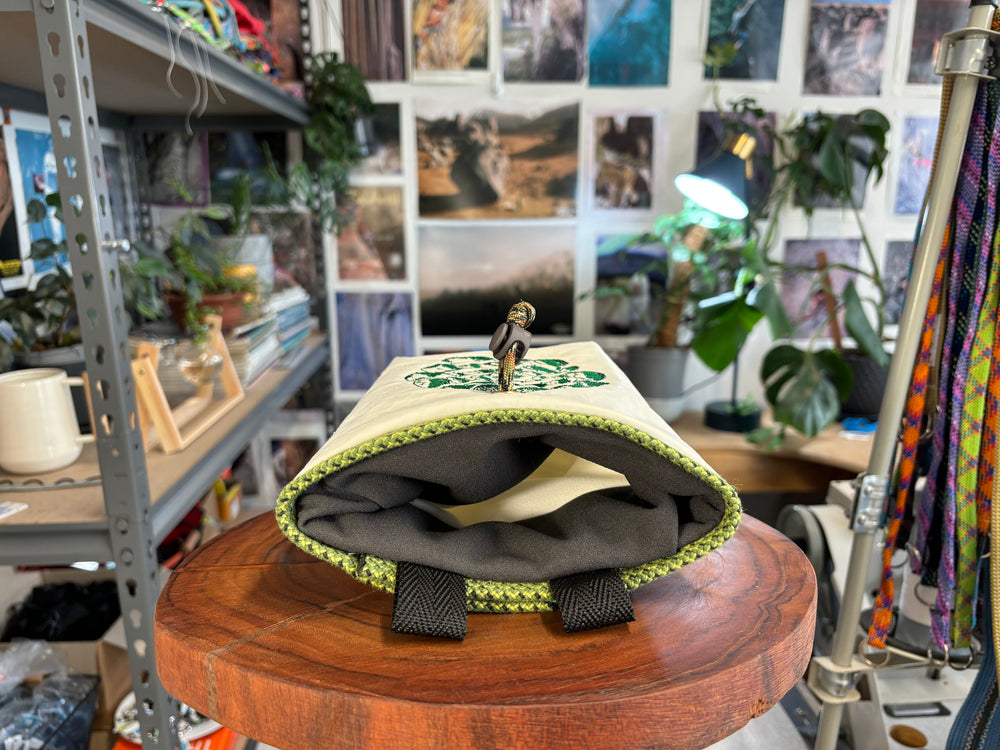 Upcycled Climbing Chalk Bag