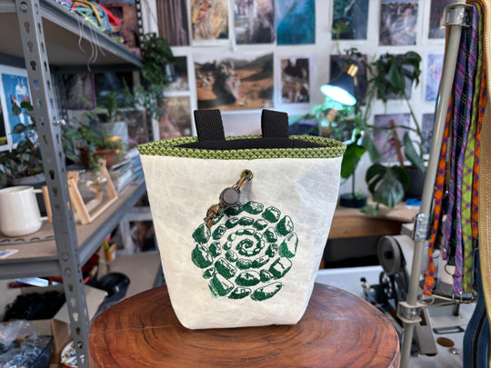 Upcycled Climbing Chalk Bag