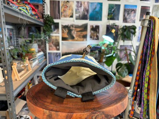 Upcycled Climbing Chalk Bag
