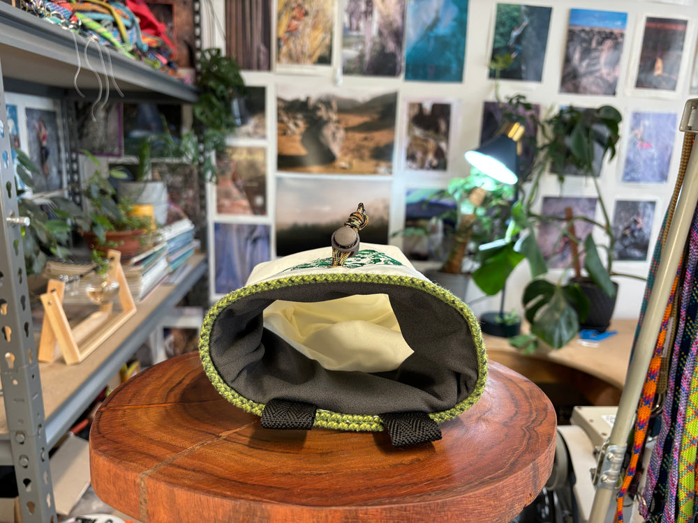 Upcycled Climbing Chalk Bag