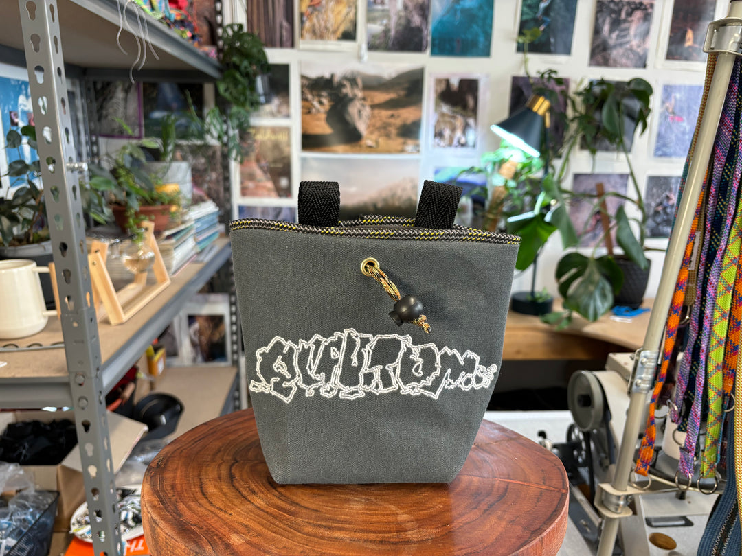 Upcycled Climbing Chalk Bag