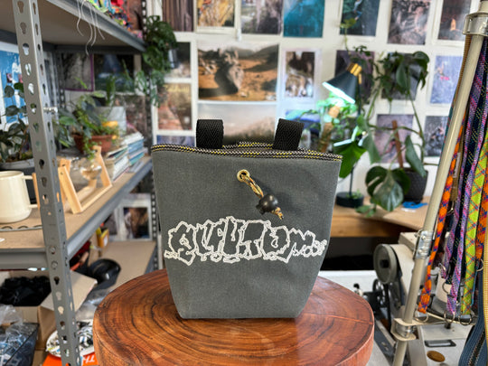 Upcycled Climbing Chalk Bag