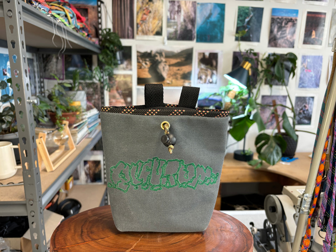 Upcycled Climbing Chalk Bag