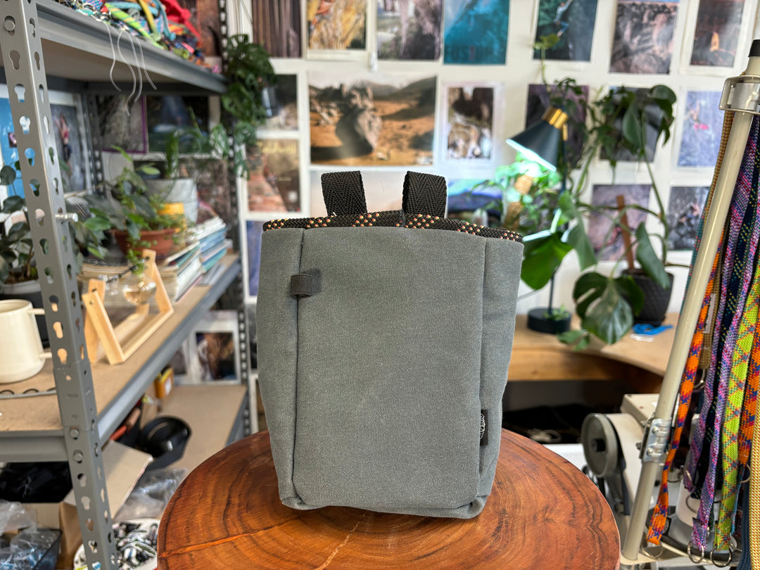 Upcycled Climbing Chalk Bag