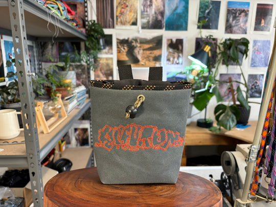 Upcycled Climbing Chalk Bag